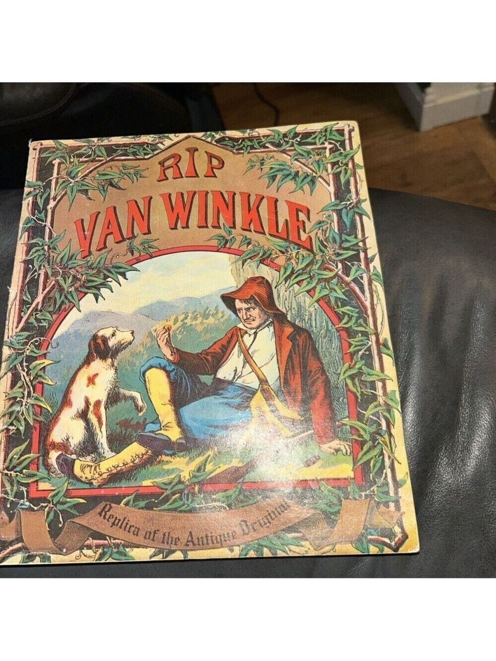 Rip van Winkle replica of the antique original book